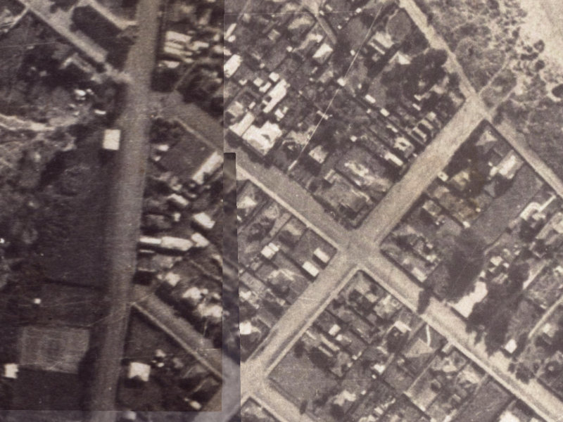50 Nayland Street from the air, 1925-1929