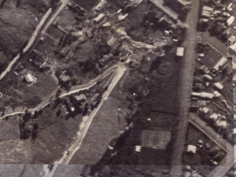 82 Richmond Hill Road from the air, 1925-1929