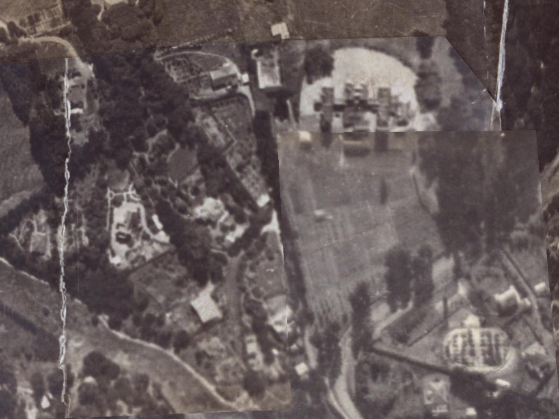 10 Heaton Rhodes Place from the air, 1925-1929