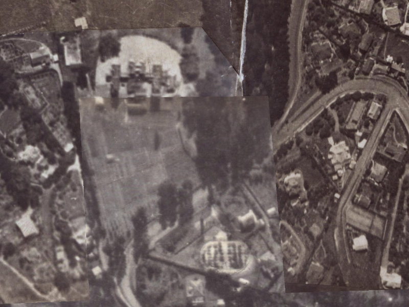 4 Overdale Drive from the air, 1925-1929