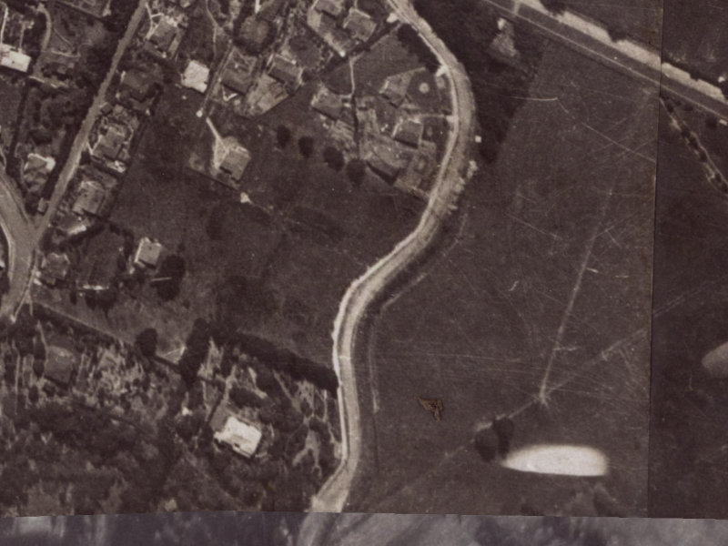 26 Rossmore Terrace from the air, 1925-1929