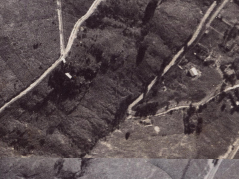 61 Richmond Hill Road from the air, 1925-1929