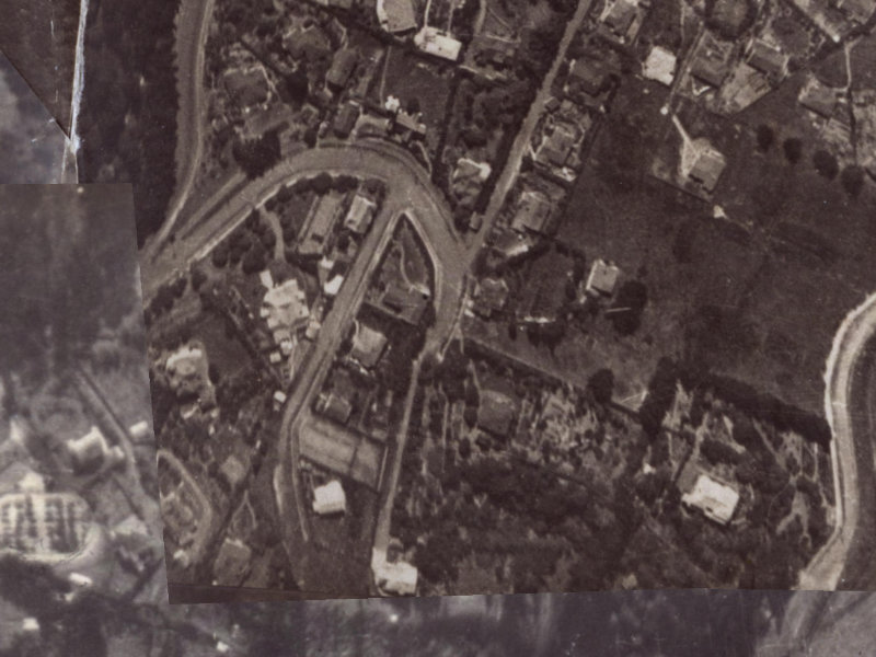 15 Cracroft Terrace from the air, 1925-1929