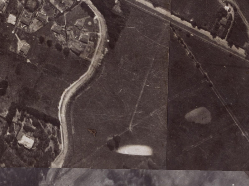 14 Glamis Place from the air, 1925-1929