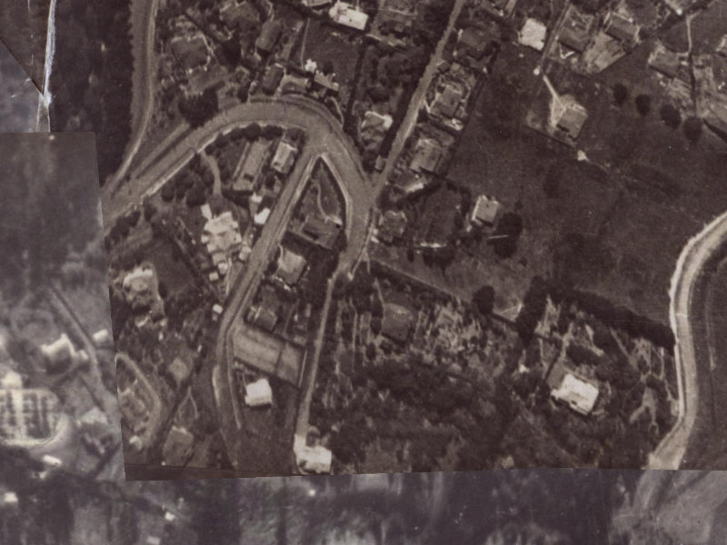19B Cracroft Terrace from the air, 1925-1929