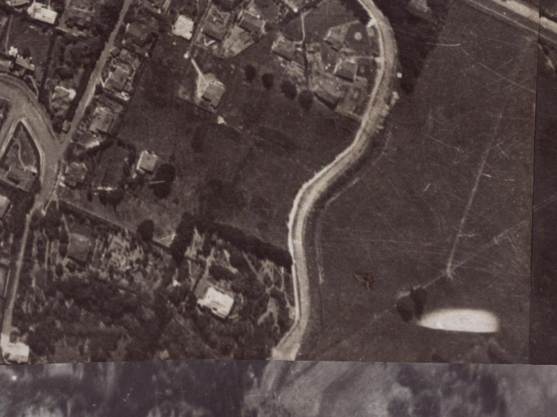 28 Rossmore Terrace from the air, 1925-1929