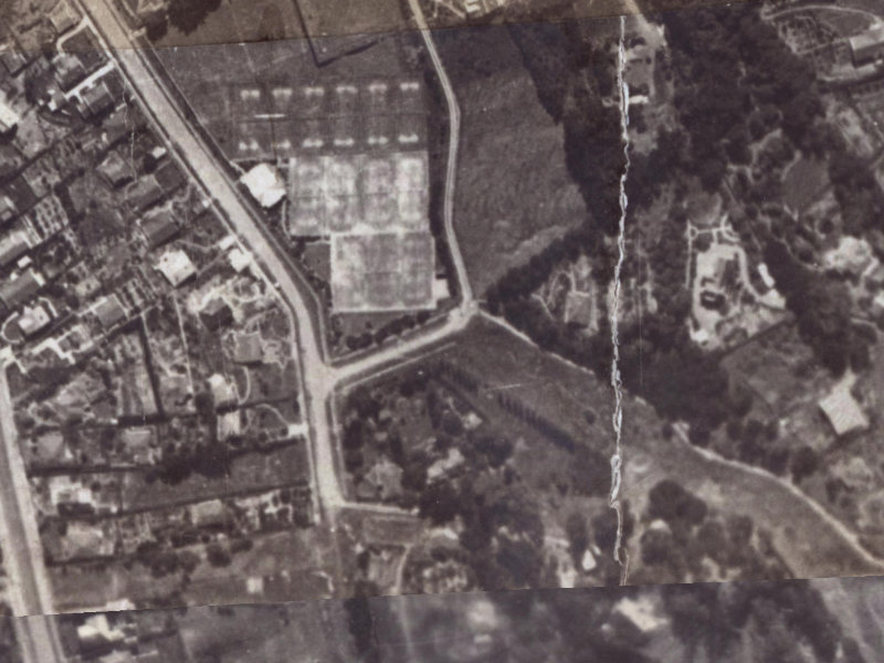 2/31 Crichton Terrace from the air, 1925-1929