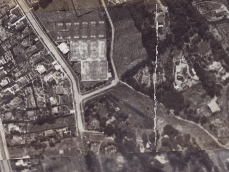 31 Crichton Terrace from the air, 1925-1929