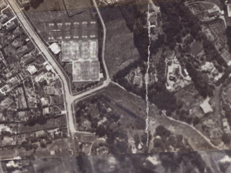 3–13 Garth Terrace from the air, 1925-1929