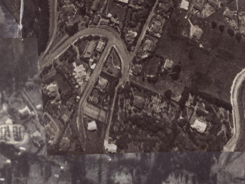 21 Cracroft Terrace from the air, 1925-1929