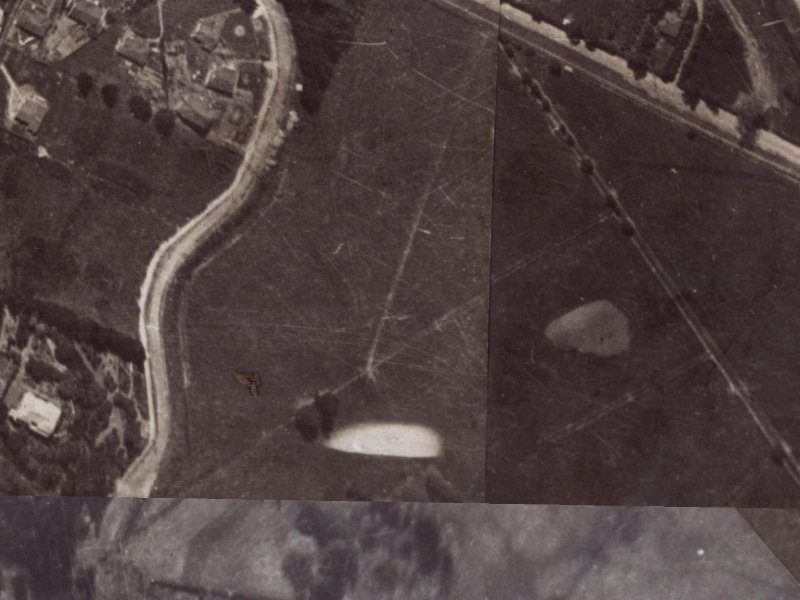 12 Glamis Place from the air, 1925-1929