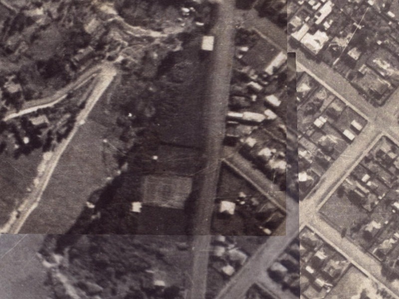 38 Wakefield Avenue from the air, 1925-1929