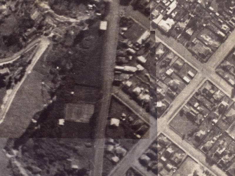 1 Wiggins Street from the air, 1925-1929