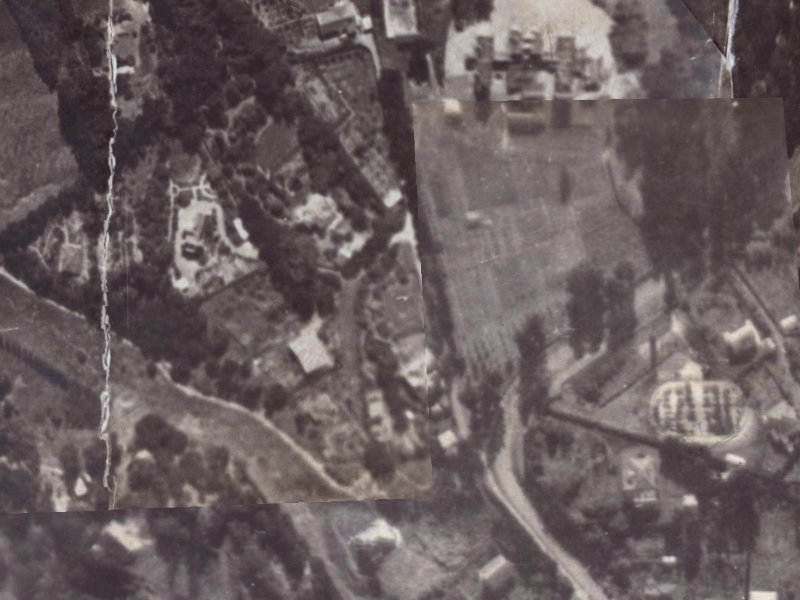 Heaton Rhodes Place from the air, 1925-1929