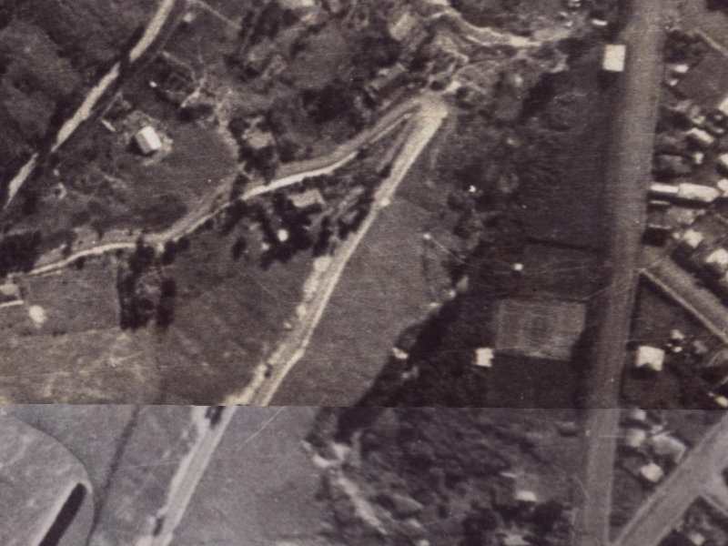 86 Richmond Hill Road from the air, 1925-1929