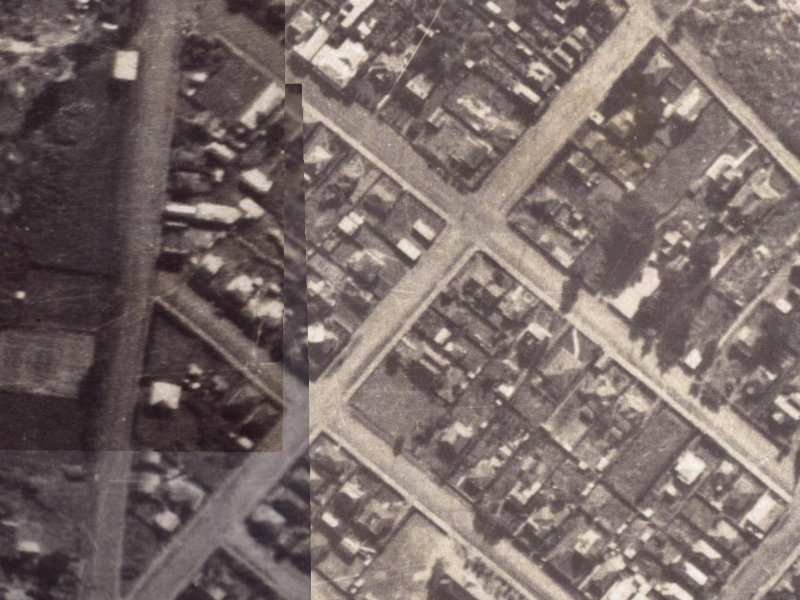 Stoke Street from the air, 1925-1929