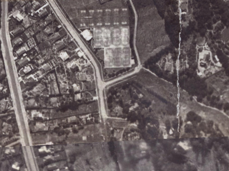 37 Crichton Terrace from the air, 1925-1929