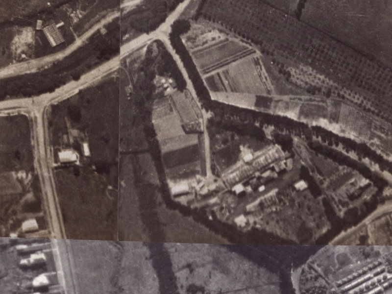 Trumble Lane from the air, 1925-1929