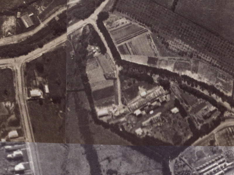 Caldwell Lane from the air, 1925-1929