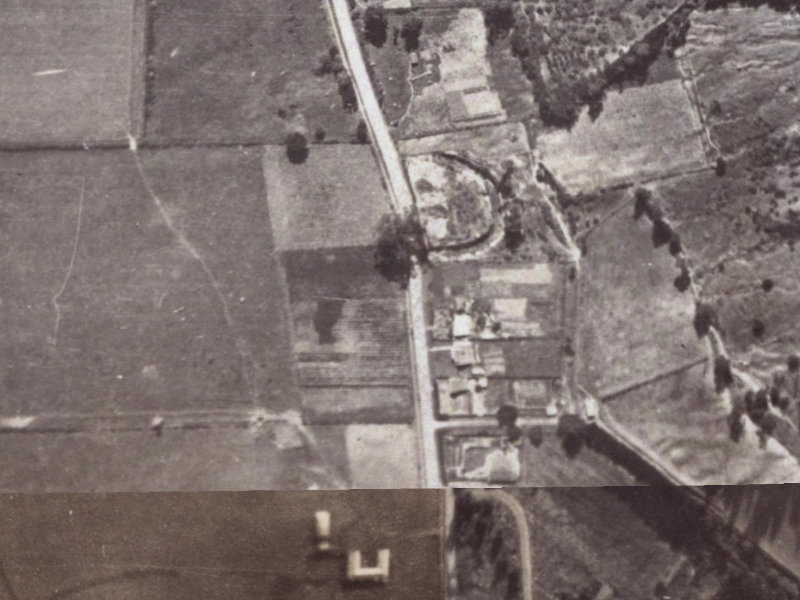 133-169 Bridle Path Road from the air, 1925-1929
