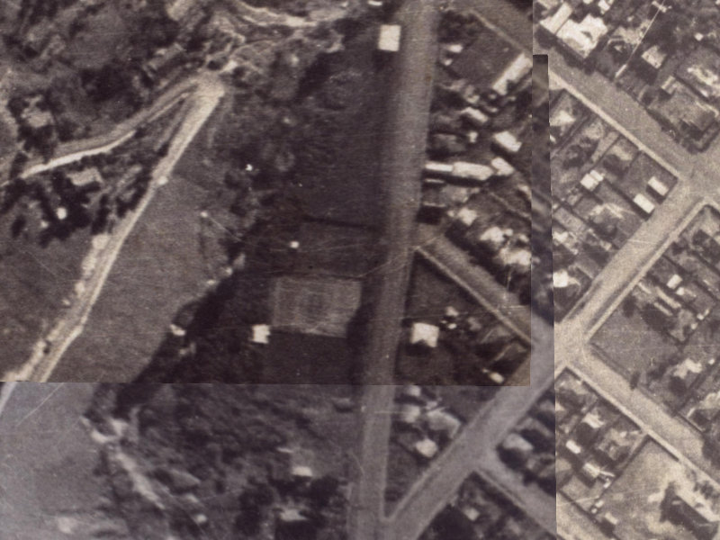 42 Wakefield Avenue from the air, 1925-1929