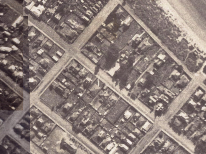 Nayland Street from the air, 1925-1929