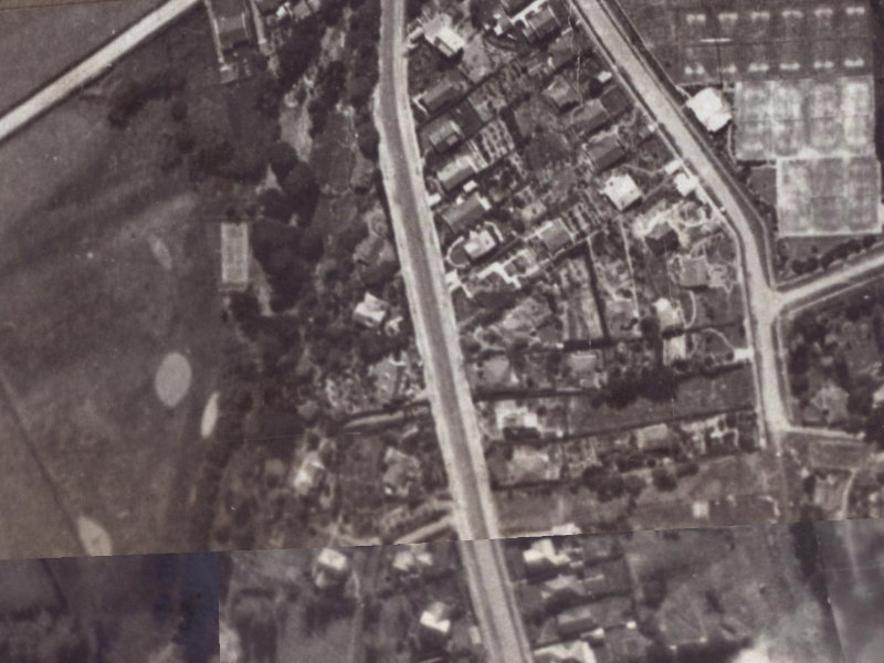 17 Hackthorne Road from the air, 1925-1929