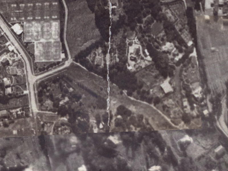 Garth Terrace from the air, 1925-1929