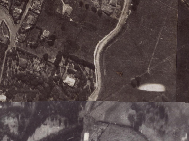 34 Rossmore Terrace from the air, 1925-1929