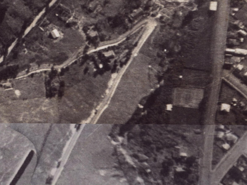 88 Richmond Hill Road from the air, 1925-1929