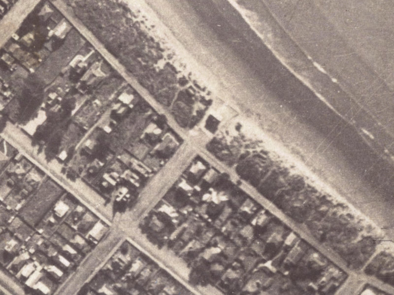 1 Hardwicke Street from the air, 1925-1929