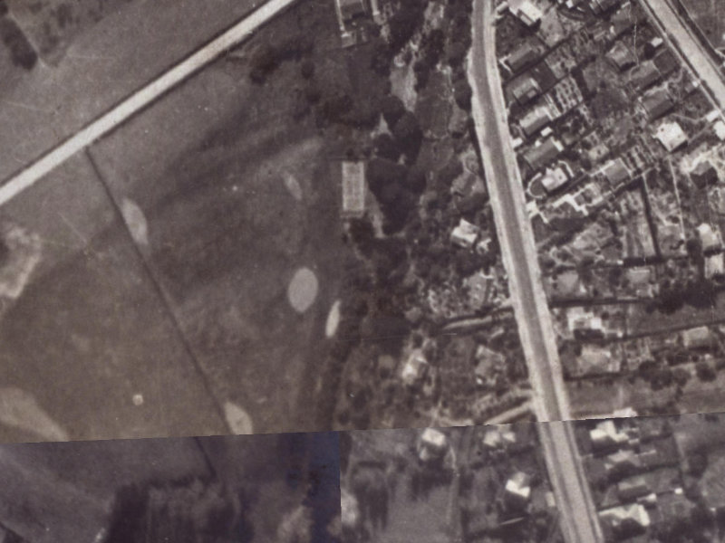 14A Hackthorne Road from the air, 1925-1929
