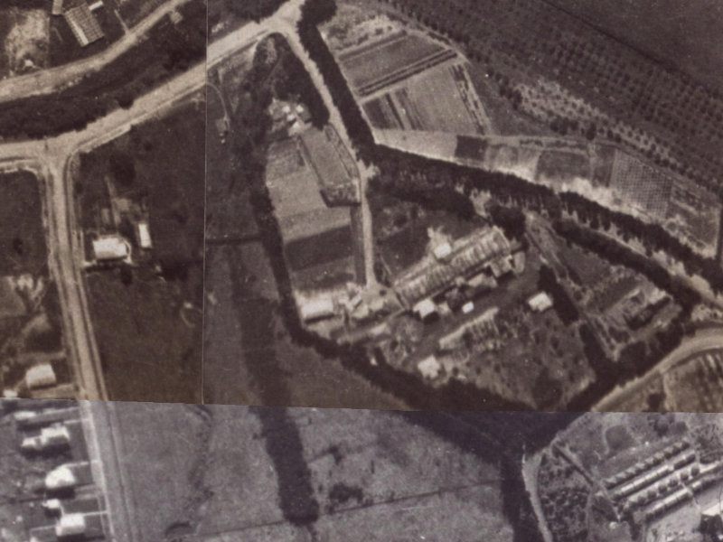 2A Caldwell Lane from the air, 1925-1929