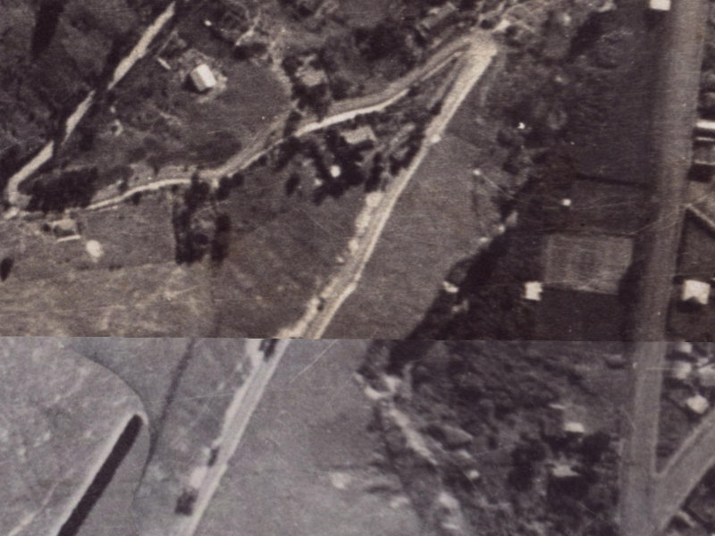 93 Richmond Hill Road from the air, 1925-1929