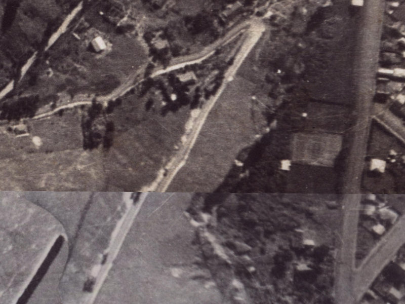 90 Richmond Hill Road from the air, 1925-1929