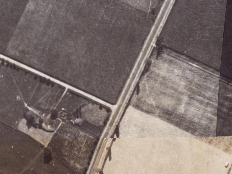 240A Halswell Road from the air, 1925-1929