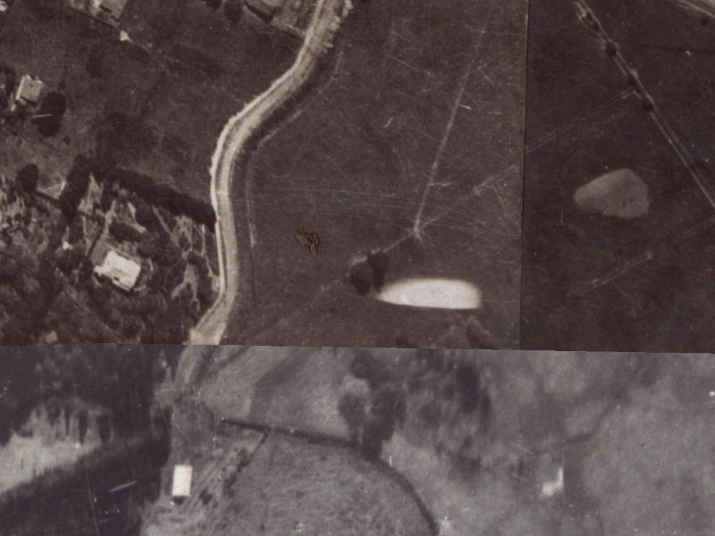 28 Glamis Place from the air, 1925-1929