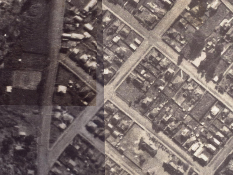 25 Stoke Street from the air, 1925-1929