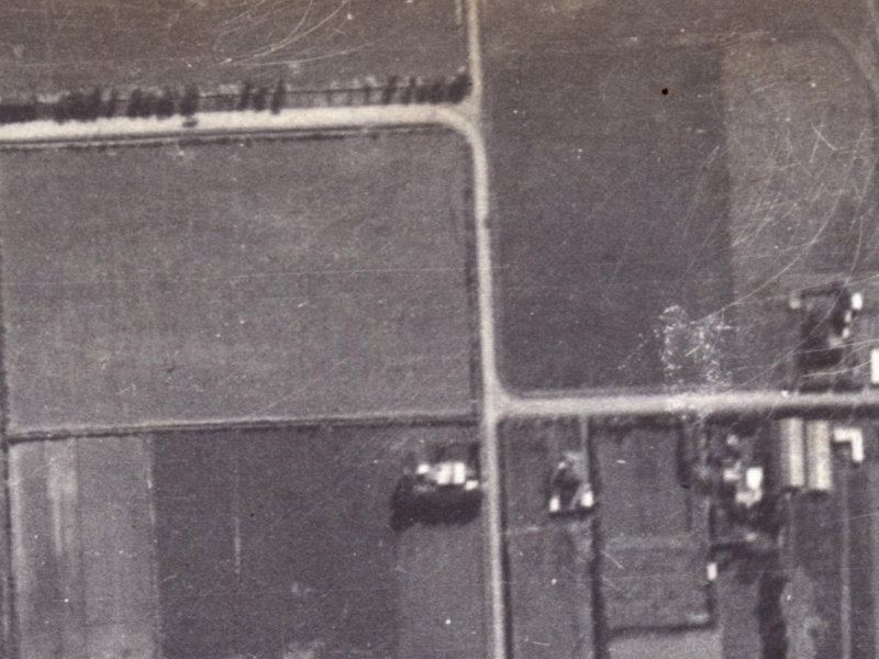 12 Laing Crescent from the air, 1925-1929