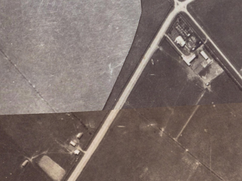 275–285 Sparks Road from the air, 1925-1929