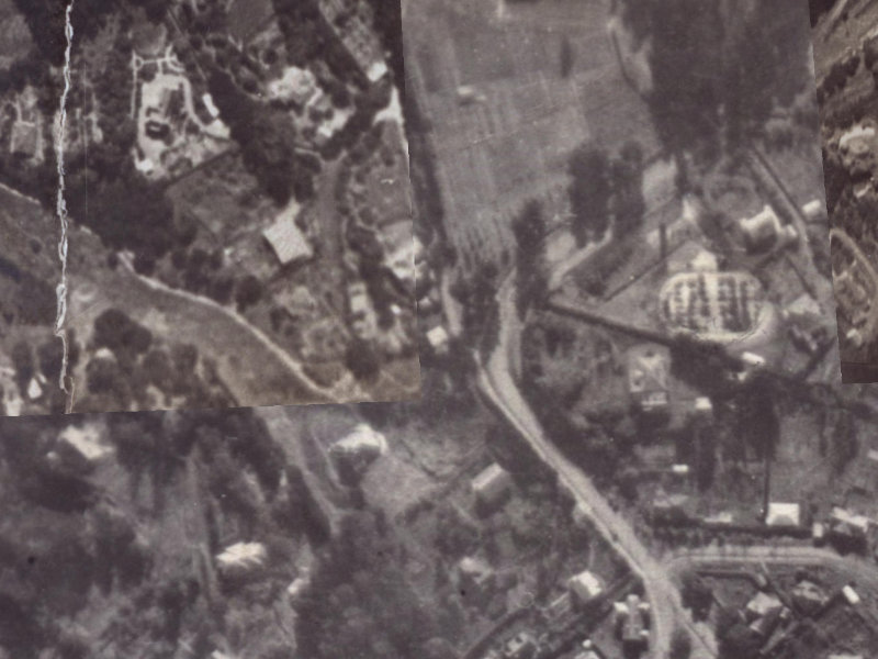 1 Heaton Rhodes Place from the air, 1925-1929
