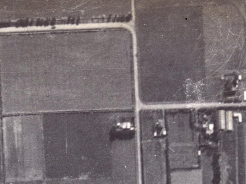 16 Laing Crescent from the air, 1925-1929