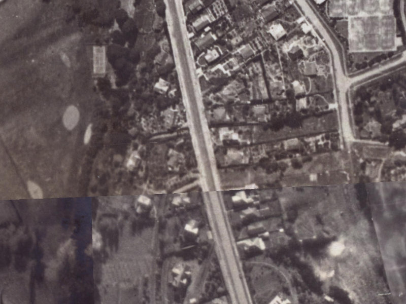 18 Hackthorne Road from the air, 1925-1929