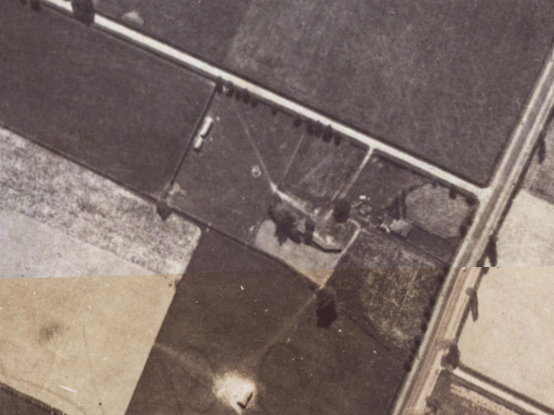 73 Ensign Street from the air, 1925-1929