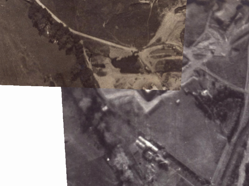 14A Molesworth Place from the air, 1925-1929