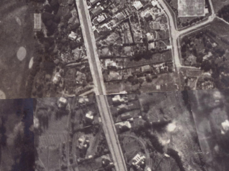 23 Hackthorne Road from the air, 1925-1929