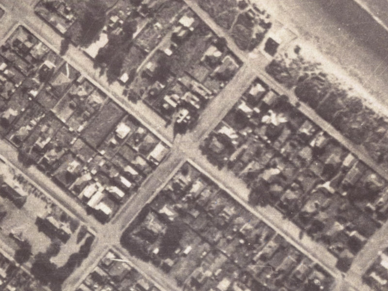 9 Hardwicke Street from the air, 1925-1929