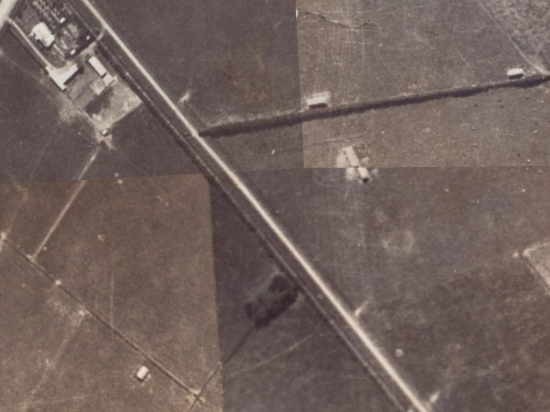 132 Hendersons Road from the air, 1925-1929