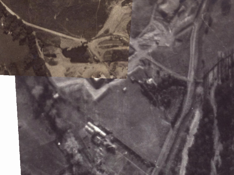 6A Molesworth Place from the air, 1925-1929