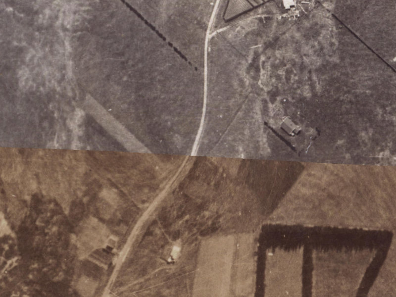 183 Moncks Spur Road from the air, 1925-1929